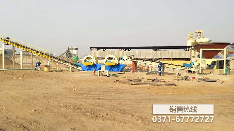 时产500吨制沙生产线