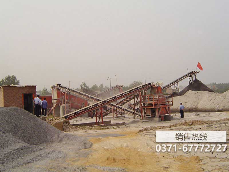 时产500吨制沙生产线
